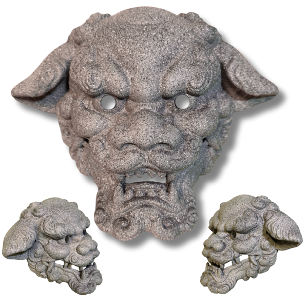 Foo Dog Stone Grey
