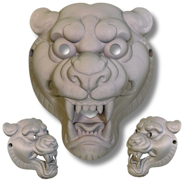 Tiger Blank Grey